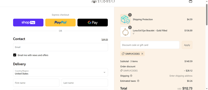 First Order Discount - Unlock 10% Off at Yumiyu Jewelry